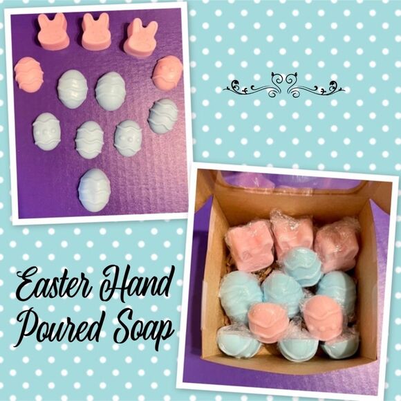 Children Easter Eggs & Bunnies Soap Set - Picture 1 of 1